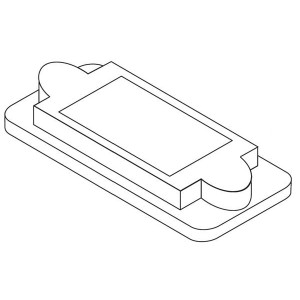 152-25MB-E, Инструменты и аппаратное оборудование D-Sub  EM CAP MALE 25 PIN