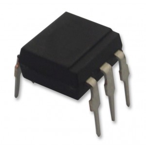 CNY17F1VM, Оптопара одноканальная транзисторная выход постоянного тока  6-Pin PDIP белый россыпь