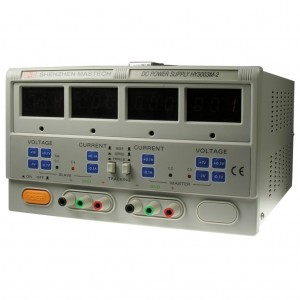 HY3003M-2, лабораторный блок питания 0-30В/3Ax2