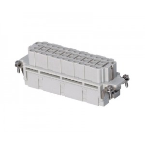 Розеточная контактная вставка 70.800.4653.0, Розеточная контактная вставка, обжимная фиксация, 46 полюсов + PE, типоразмер 24B, 500V, 16A, (обжимные контакты поставляются отдельно)