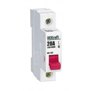 Выключатель-разъединитель 1п 20А ВН-102 17001DEK