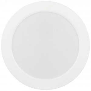 Светильник светодиодный встраиваемый LED 17-15-4K круглый 15Вт 4000К Б0057423