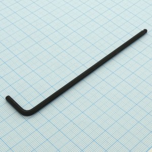 Шестигранник 369Z 1/8", дюймовый шестигранник, форма С 6.3, выполнен из высококачественной хромованадиевой стали, полная закалка.