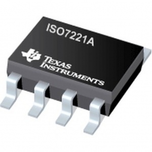 ISO7221ADR, Гальваническая развязка для цифровых линий 1/1канал, 1 Mбит/с, 2.5кВ (пиковое 4кВ), Uп=3.3, 5.5В, -40...+125°C, совметимость по выводам с ADUM1201