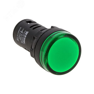 Матрица светодиодная AD16-22HS 400В AC зел. PROxima ledm-ad16-g-400, Лампа индикаторная светодиодная