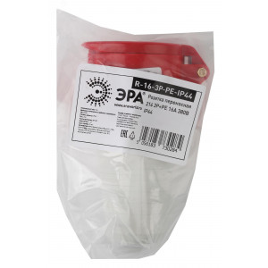 Розетка переносная 214 3Р+РЕ 16А 380В IP44 (10/120/2160) Б0032862