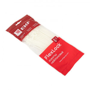 Хомут P6.6 стандартный (б), 4.6x120 (100шт) FlexLock PROxima plc-fl-ctsw-4.6x120