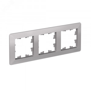 ATLASDESIGN AIR 3-постовая РАМКА, АЛЮМИНИЙ/дымчатый черный ATN220303