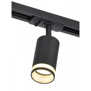 Светильник 4116 декоративный трековый поворотный GU10 черн. LT-USB0-4116-GU10-1-K02