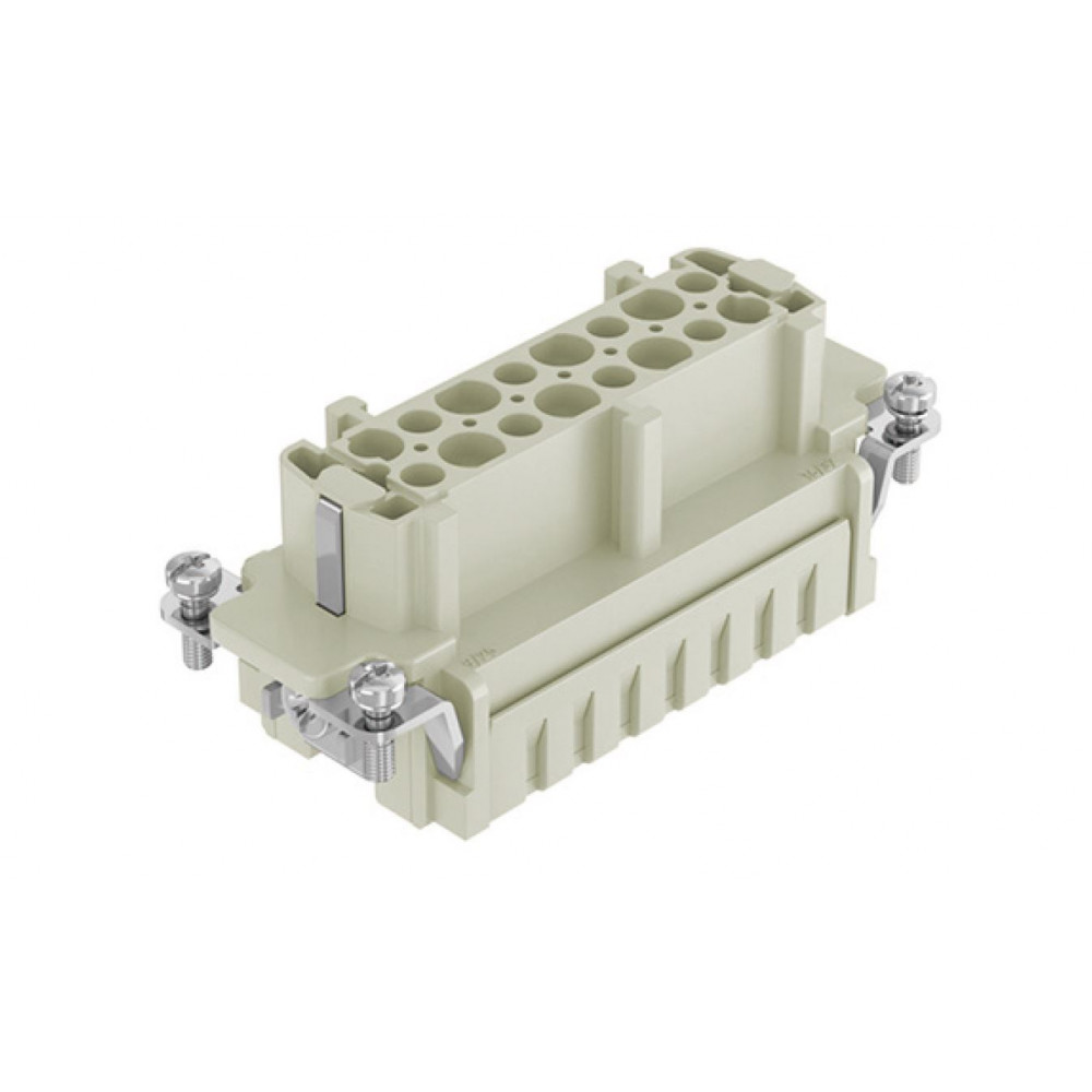 Изображение товара Розеточная контактная вставка HE-016-F для винтового подключения