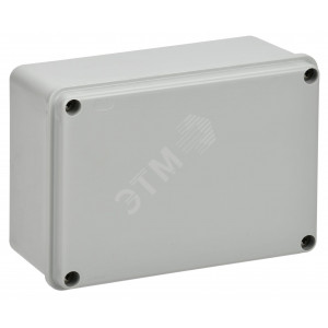 Коробка расп. КМ41262 о/п 150х110х85мм IP55 серая UKO11-150-110-085-K41-55S