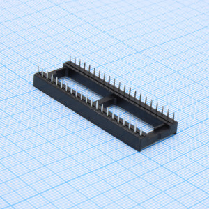 DS1009-42AT1WS, DIP-панель под микросхему 42pin, шаг 2.54мм, ширина 15.24мм