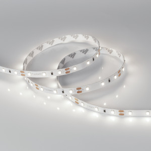 Лента RT-A60-8mm 12V Day5000 CRI98 (7.2 W/m, IP20, 2835, 5m) 021404(2), Гибкая лента CRI98, светодиоды smd 2835, 60шт/м (300шт на 5м), белая плата 8мм, скотч 3М. Цвет ДНЕВНОЙ 5000K. Питание 12V, мощность 7.2 Вт/м (36 Вт на 5м), угол 120°, очень высокая цветопередача CRI=95..98. Размеры 5000х8x1.5мм. Мин.отрезок 50мм, 3 шт све