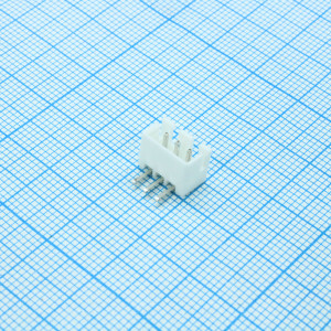 DS1069-3MRW6XB, Серия XH. Корпус разъема - вилка угловая на плату 3 контакта, шаг 2.5мм