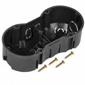 Коробка уст. КМ40007 2-ая тв. ст. 141х70х45мм UKT20-141-070-045