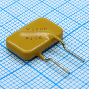 TRF600-250, Предохранитель самовосстанавливающийся 0.25мА 250В монтаж в отверстие