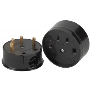 9-804-06 Соединитель электрический 3P+N (СЭ 30-В-А-32/380), 32А-380В, ОУ, карболит (6/36/864) Б0050375