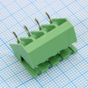 2EDGL-5.08-04P-14-00A(H), Разъемный клеммный блок на плату, 4 контакта. Серия 2EDGL-5.08