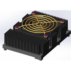 THSF-HL-BL, Радиаторы BTM MOUNT HEAT SINK HI-PROF EXP-HL