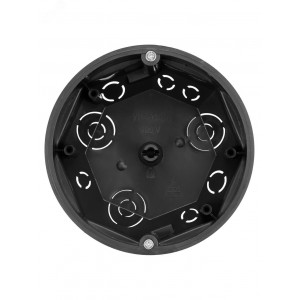 Распаячная коробка СП D103х50мм, крышка, метал. лапки, IP20, инд. штрихкод, SQ1403-0907