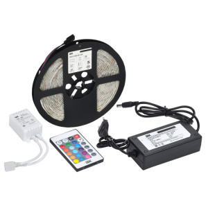 Комплект DIY (5050RGB60-14,4-IP65-12В 5м + др. + конт.) LSR2-3-060-65-1-05-S2