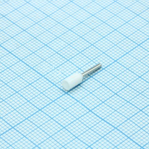 Наконечник штыревой втулочный изолированный НШВИ 0.5-8, Наконечник штыревой втулочный изолированный одинарный 