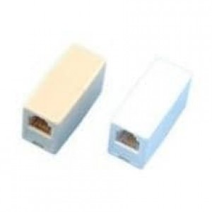 32-1004, Модульные соединители / соединители Ethernet 4P MODULAR COUPLER RJ11 CROSS-WIRED