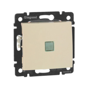 Выключатель 10A подсв СЛНК VLN 774310