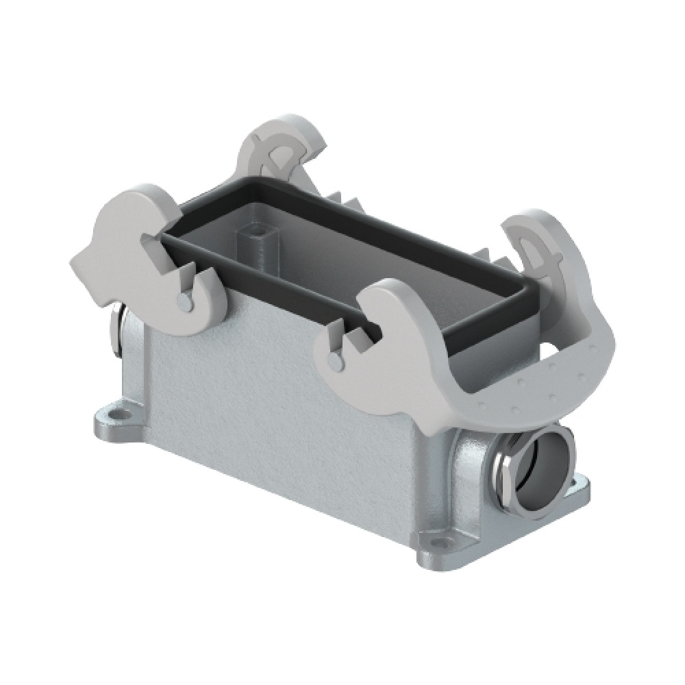 Изображение товара Закрытое основание разъема 70.330.1635.0 алюминиевый сплав IP54 2 ввода M25x1,5