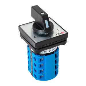 Переключатель кулачковый ПК-1-24 10А 4P -1-0-2- IP65 EKF