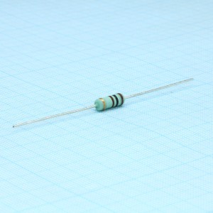 KNP100JT-73-100R, Проволочный круглый резистор постоянный 1Вт 100Ом ±5% ±300ppm/°C