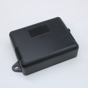 KM-53BK-PS, Корпус пластиковый, чёрный, с фланцами