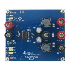 DRV595EVM, Средства разработки интегральных схем (ИС) усилителей DRV595 EVAL MOD