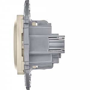 Розетка 1-м СП Inspiria 16А IP20 250В 2P+E немецк. стандарт механизм сл. кость Leg 673721