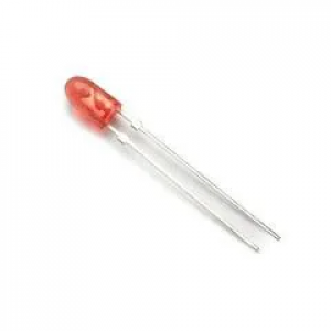 HLMP-LG71-XZ0DD, Светодиод стандартный - Сквозного монтажа Lamp,4mm,AlInGaP,Red,40X100deg