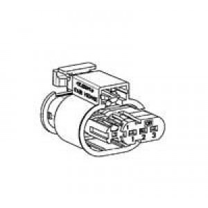 284556-1, Автомобильные разъемы 2 POS. CONN. FOR SPARK COIL