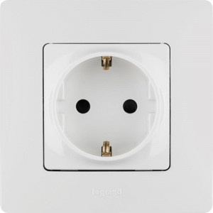 Рамка 1-м Etika бел. Leg 672501