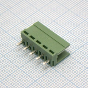 HT396V-3.96-05P-14-00A(H), Клеммник на плату, 5 контактов. Серия HT396V.