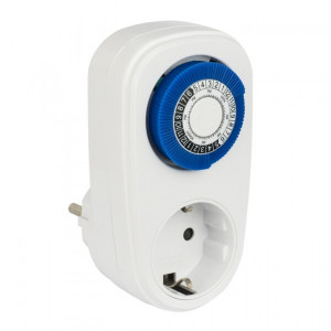 Розеточный механический таймер 16A суточный PROxima SMT-48p