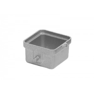 Защитная крышка 07.417.6753.0, Защитная крышка для вилочной вставки, типоразмер 3A, без уплотнителя, без защелки (упоры под одну защелку), материал корпуса: пластик