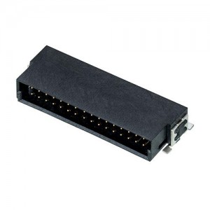 M55-7103242R, Межплатные и промежуточные соединители 16+16P MALE DIL HORIZ SMT CONN T&R