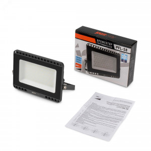 Прожектор светодиодный ДО-50 Вт 4500 Лм 6500К LOW TEMP 120- IP65 JazzWay 5057678