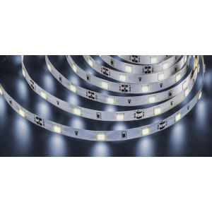Лента светодиодная LEDх30/м 5м 7.2Вт/м 12В дневной 19425