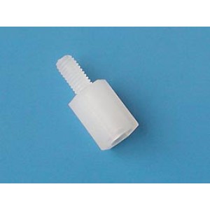 HTS-308, Стойка нейлоновая для печатной платы, шестигранная, М3, 8мм, отверстие-винт