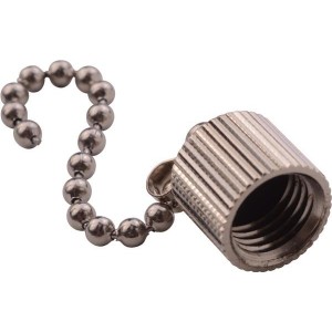 854103M-DC, Цилиндрические метрические разъемы M8 M Dust Cap -Metal