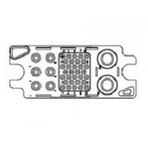 1648157-1, Сверхмощные разъемы питания SCKT HOUSING CONN SIZE 4 12 20