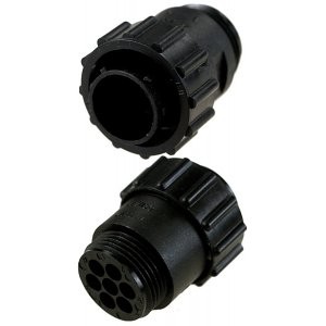 211400-1, Корпус разъема, Серия CPC 1, Штекер на Кабель, 7 контакт(-ов)