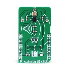MIKROE-2984, Инструменты разработки оптического датчика Proximity 5 click