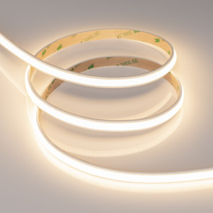 Лента герметичная RTW-PW-A280-10mm 24V Warm3000 (10 W/m, IP66, 2835, 5m) 041110, Светодиодная лента RTW-PW-A280, герметичная IP66 (PW - матовая силиконовая трубка). Светодиоды 2835, 280 шт/м (1400 шт на 5м), белая плата, скотч 3M. Цвет ТЕПЛЫЙ 3000K, цветопередача CRI>90 , угол 120°. Питание 24 В, мощность 10 Вт/м (50 Вт на 5 м). Разме