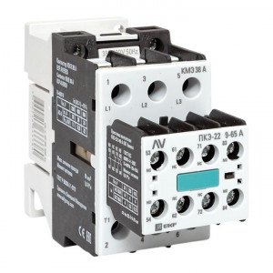 Комплект КМЭ 38А 400В АС с дополнительными контактами 2НО+2НЗ EKF AVERES ctr-s-40-00-400-av-22